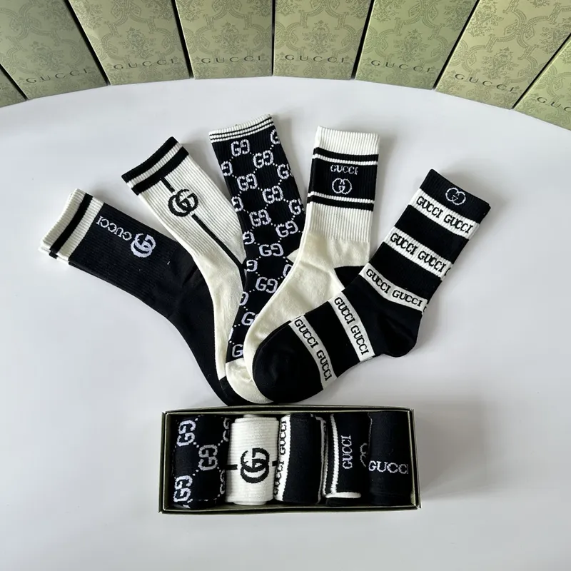 Gucci socks Five pairs per box #A51578