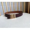 Loewe Leather Belts Luxury Design Fashion Original leather Genuine packaging width:2.8cm #A53997