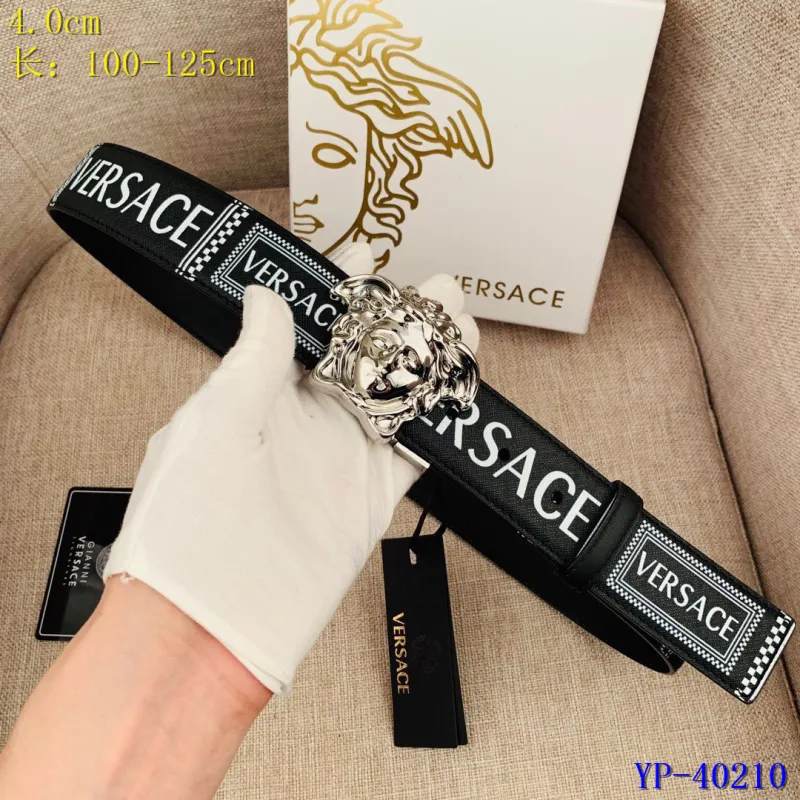 Versace AAA+ Leather Belts 4cm #9129421 Versace AAA+ Leather Belts 4cm #9129421