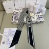D-ior Scarf Small scarf decorate the bag scarf strap #A48612