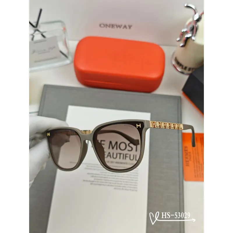 Hermes AAA+ Sunglasses Fashionable luxury outdoor sunglasses #A53453 Hermes AAA+ Sunglasses Fashionable luxury outdoor sunglasses #A53453