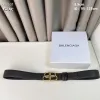 Balenciaga W3.5cm AAA+ Leather Belts #999930800