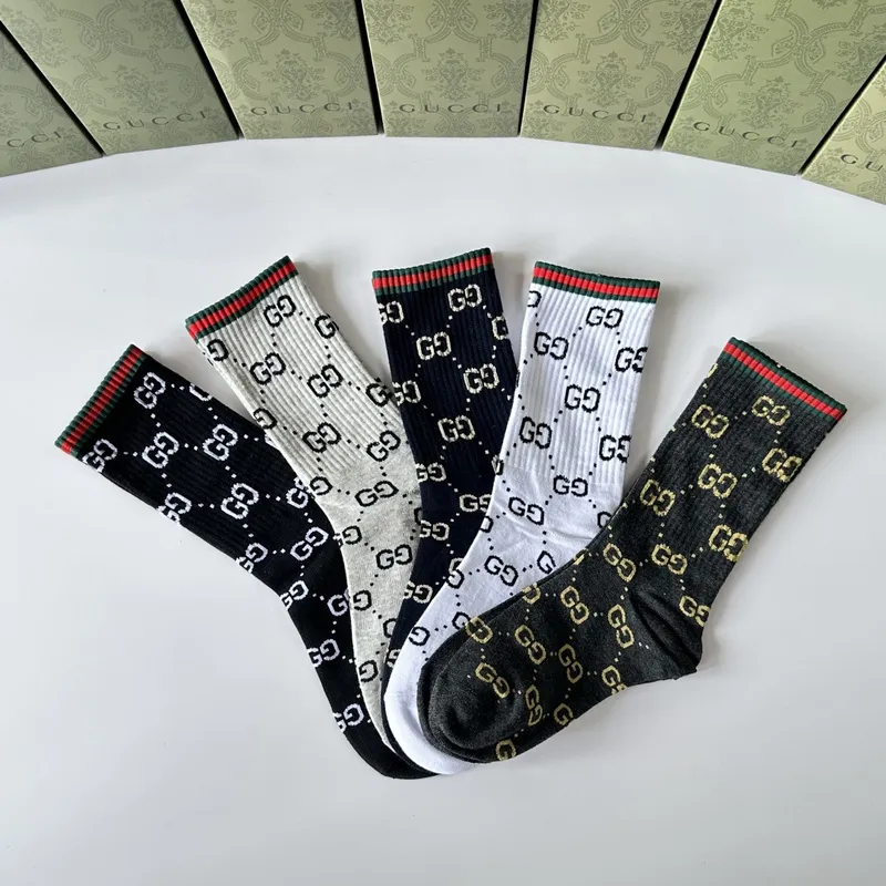 Gucci socks Five pairs per box #A51580