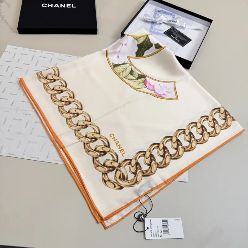 Chanel Designer Style Neck Scarves  Silk Scarves  Shawls  scarf #A63039