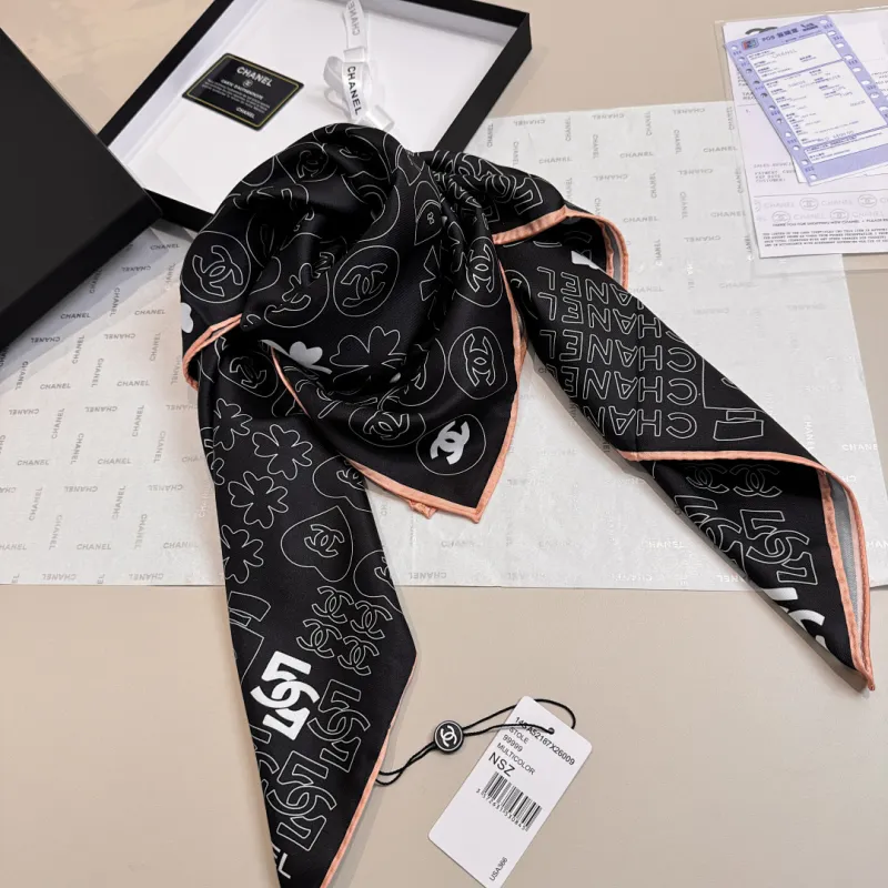 Chanel Designer Style Neck Scarves  Silk Scarves  Shawls  scarf #A63046