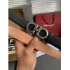 Farregemo AAA+ Leather Belts Wide 3.5cm #A33405