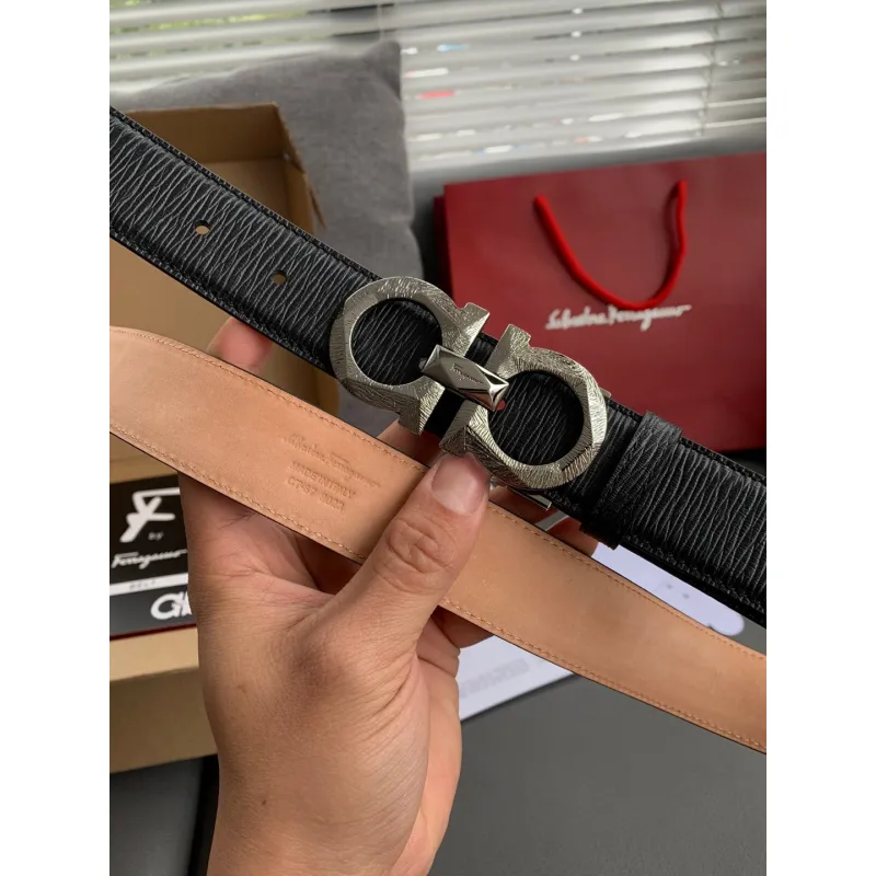 Farregemo AAA+ Leather Belts Wide 3.5cm #A33405
