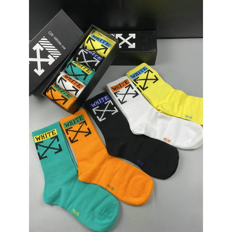 Brand Off-White socks (5 pairs) #999902046
