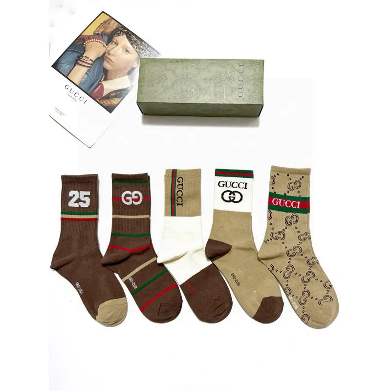 Gucci socks Five pairs per box #A51583