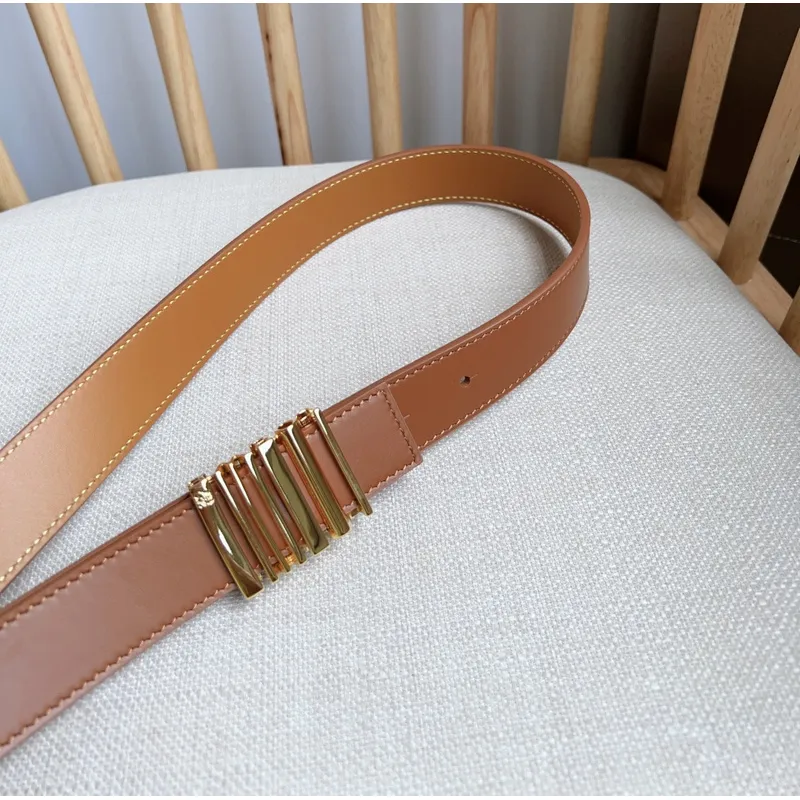 Loewe Leather Belts Luxury Design Fashion Original leather Genuine packaging width:2.8cm #A53998