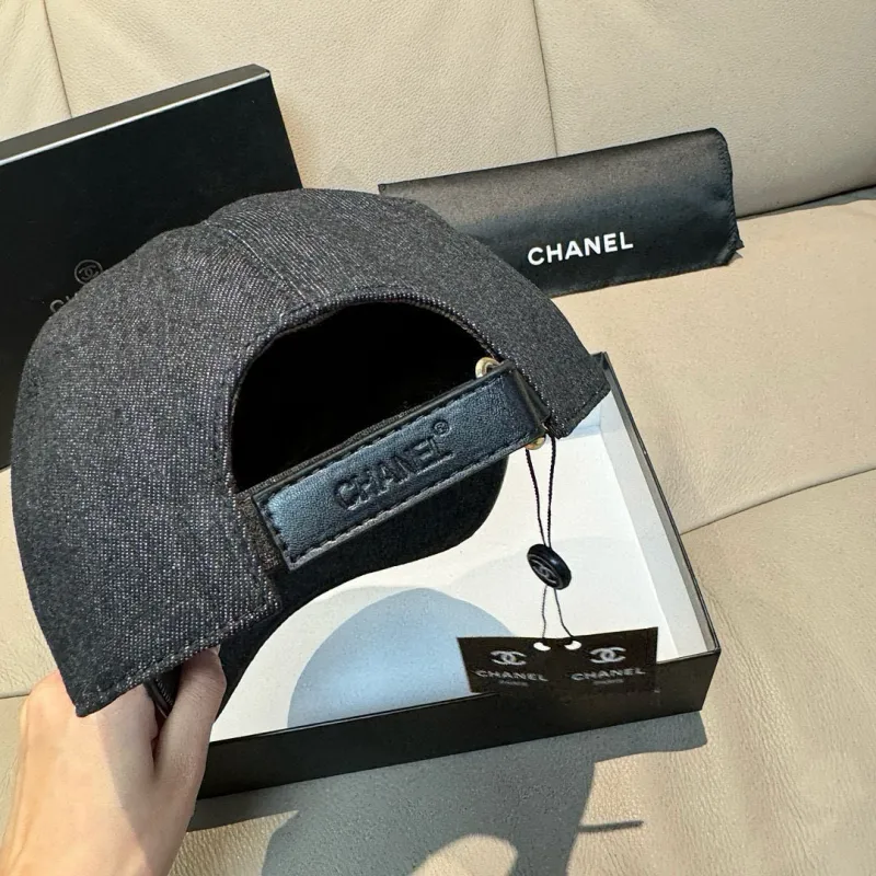 Chanel Printed and embroidered Caps&Hats #A62729 Chanel Printed and embroidered Caps&Hats #A62729