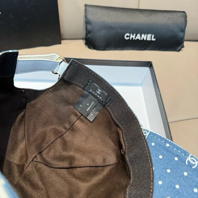 Chanel Printed and embroidered Caps&Hats #A62729 Chanel Printed and embroidered Caps&Hats #A62729