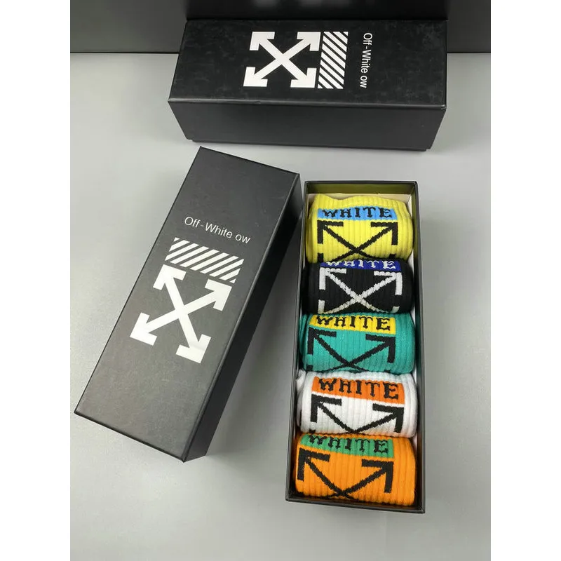 Brand Off-White socks (5 pairs) #999902046