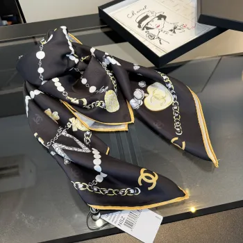 Chanel Designer Style Neck Scarves  Silk Scarves  Shawls  scarf #A63052