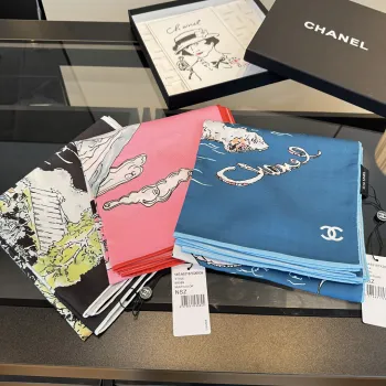 Chanel Designer Style Neck Scarves  Silk Scarves  Shawls  scarf #A63049
