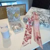 D-ior Scarf Small scarf decorate the bag scarf strap #A48618
