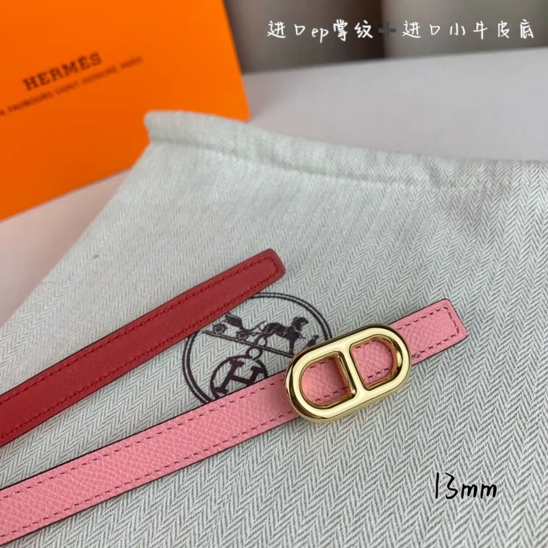 Luxury Design Fashion Original leather Epsom Hermes AAA+ Belts for woman Genuine packaging width:1.3cm #A53969 Luxury Design Fashion Original leather Epsom Hermes AAA+ Belts for woman Genuine packaging width:1.3cm #A53969
