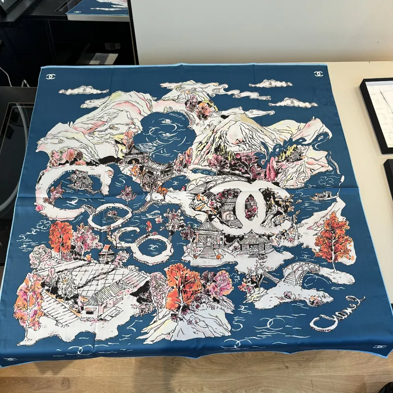 Chanel Designer Style Neck Scarves  Silk Scarves  Shawls  scarf #A63049