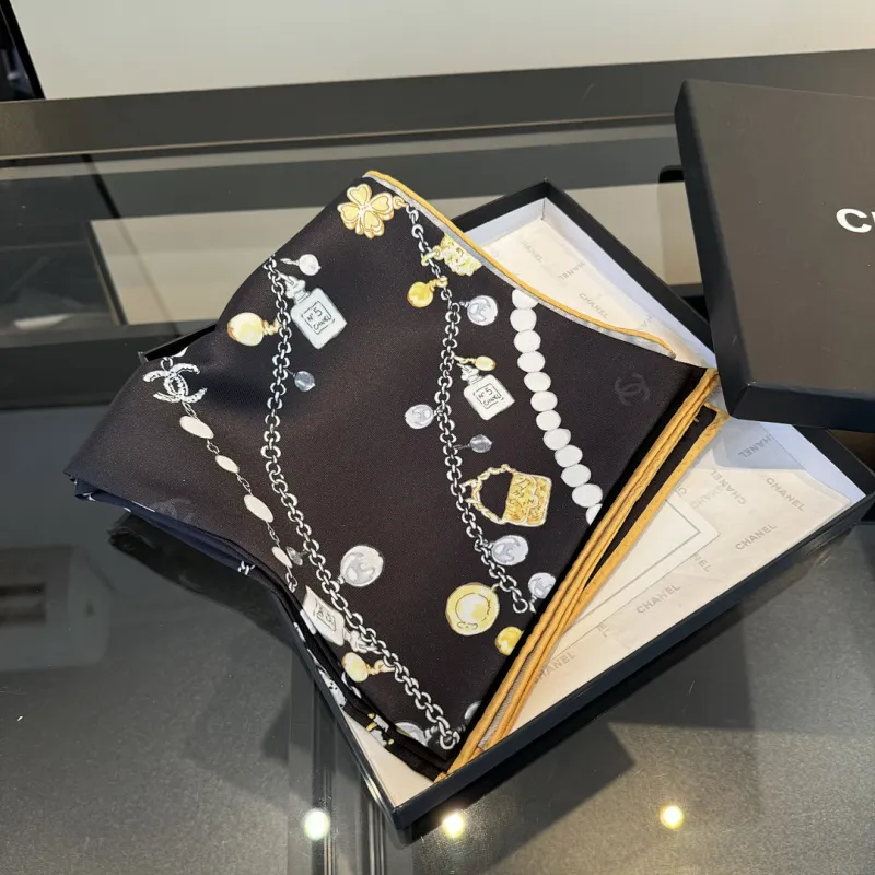 Chanel Designer Style Neck Scarves  Silk Scarves  Shawls  scarf #A63052