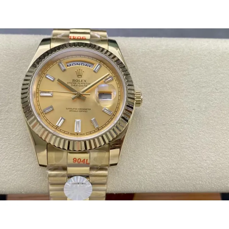 Rolex watch with box 40mm #A40208