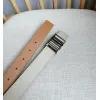 Loewe Leather Belts Luxury Design Fashion Original leather Genuine packaging width:2.8cm #A53998
