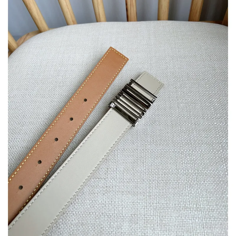 Loewe Leather Belts Luxury Design Fashion Original leather Genuine packaging width:2.8cm #A53998