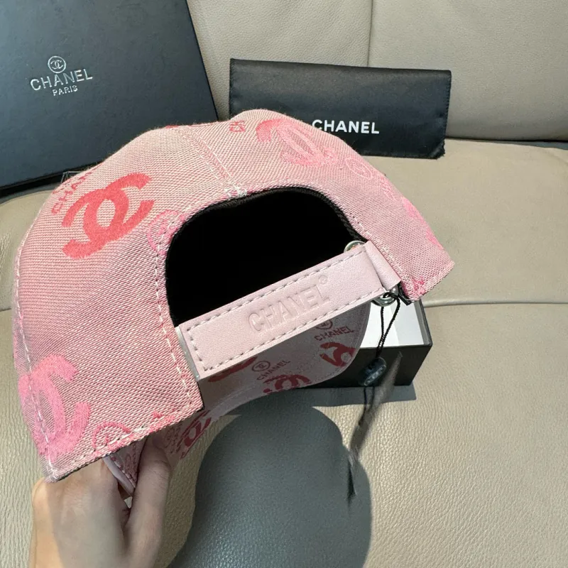 Chanel Printed and embroidered Caps&Hats #A62727 Chanel Printed and embroidered Caps&Hats #A62727