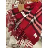 Burberry classic cashmere plaid scarfs #A61886