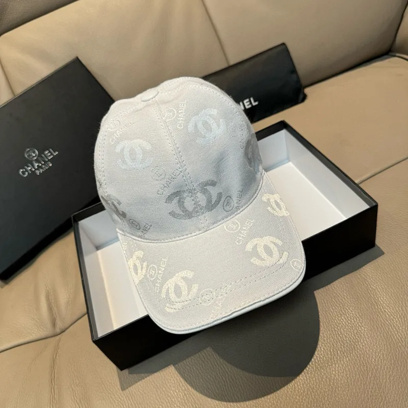 Chanel Printed and embroidered Caps&Hats #A62727 Chanel Printed and embroidered Caps&Hats #A62727