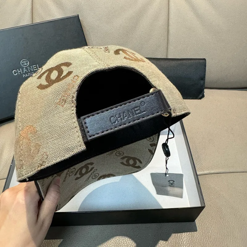 Chanel Printed and embroidered Caps&Hats #A62727 Chanel Printed and embroidered Caps&Hats #A62727