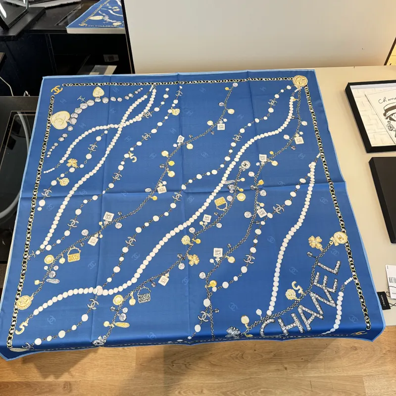 Chanel Designer Style Neck Scarves  Silk Scarves  Shawls  scarf #A63051