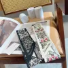 D-ior Scarf Small scarf decorate the bag scarf strap #A48624