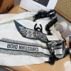 D-ior Scarf Small scarf decorate the bag scarf strap #A48623