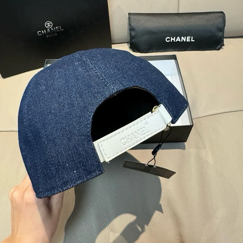 Chanel Printed and embroidered Caps&Hats #A62729 Chanel Printed and embroidered Caps&Hats #A62729