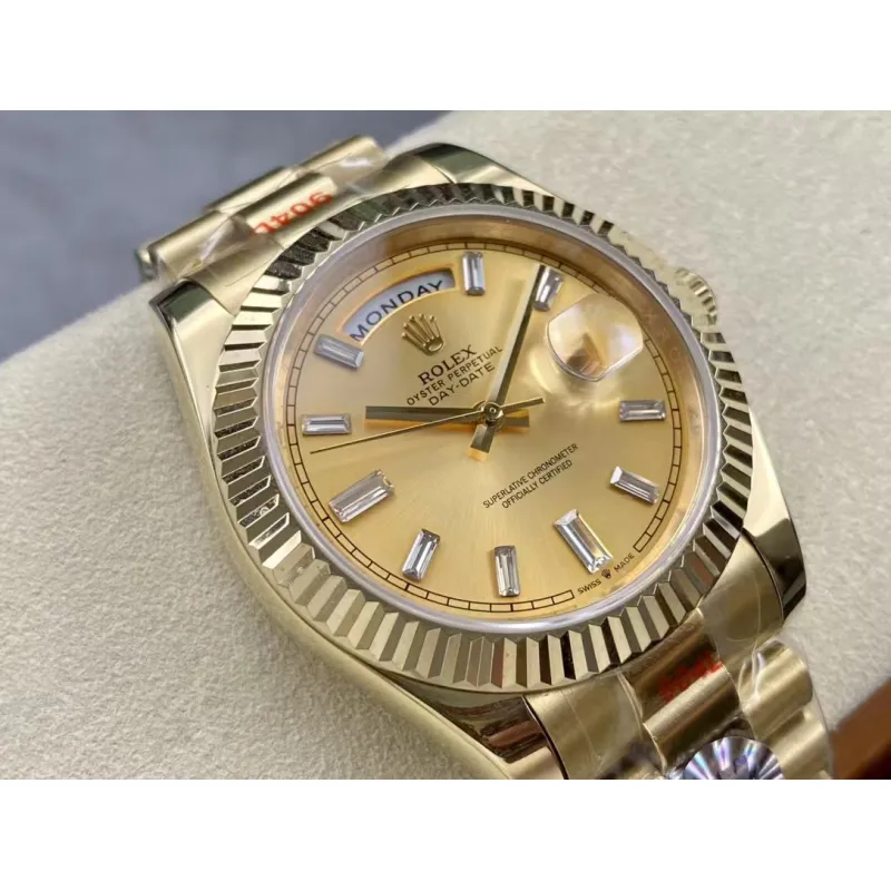 Rolex watch with box 40mm #A40208