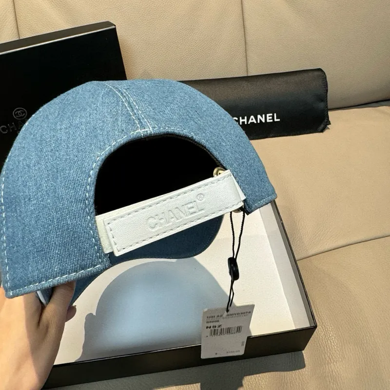Chanel Printed and embroidered Caps&Hats #A62729 Chanel Printed and embroidered Caps&Hats #A62729