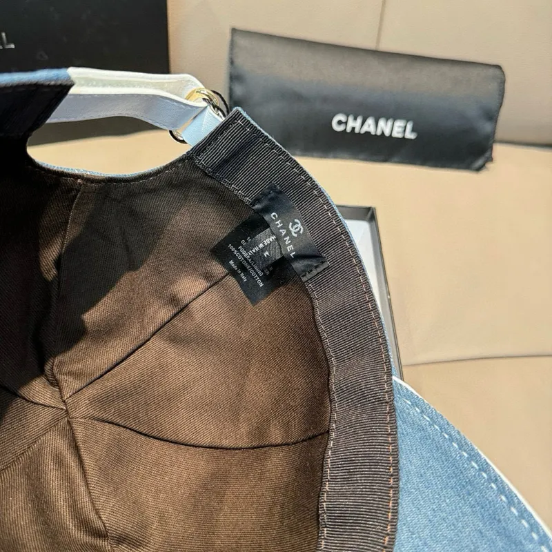 Chanel Printed and embroidered Caps&Hats #A62729 Chanel Printed and embroidered Caps&Hats #A62729