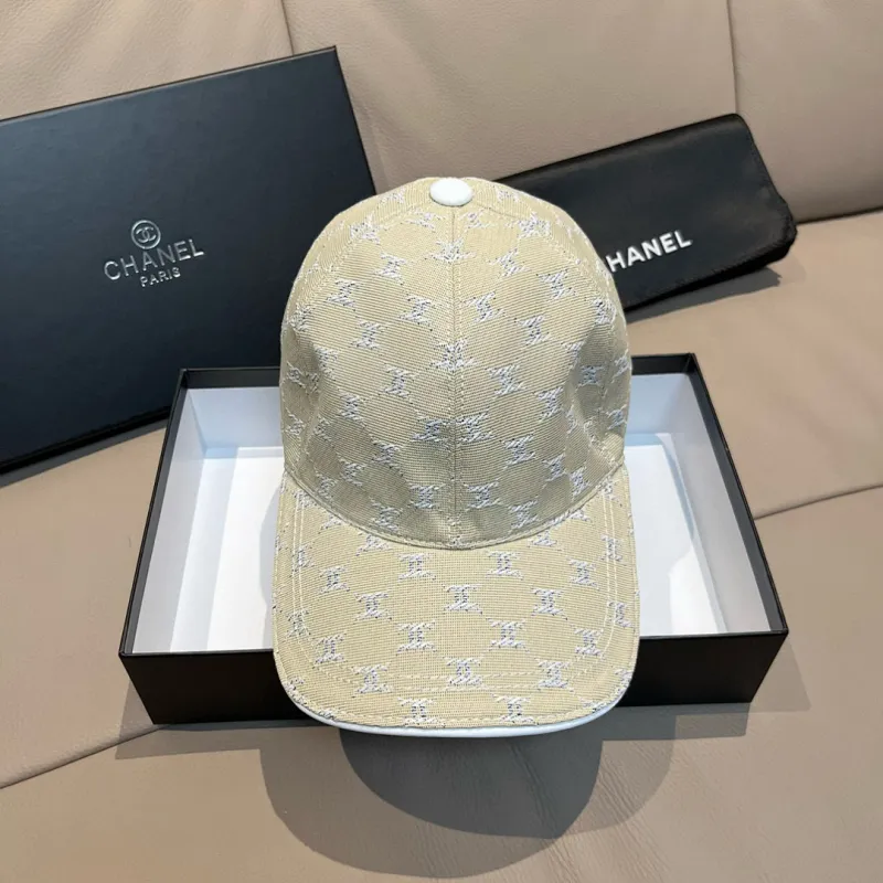 Chanel Printed and embroidered Caps&Hats #A62728 Chanel Printed and embroidered Caps&Hats #A62728