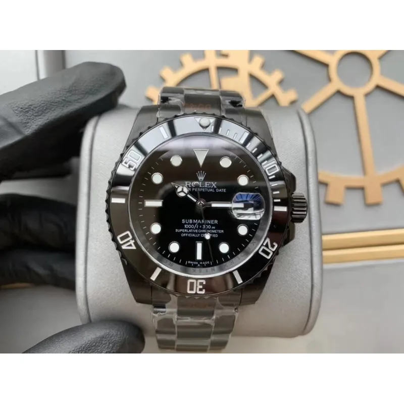Brand R Watch black with box #999931745