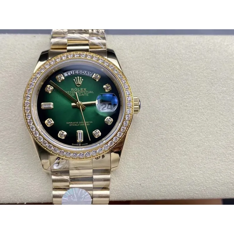 Rolex watch with box 36mm #A27096 Rolex watch with box 36mm #A27096