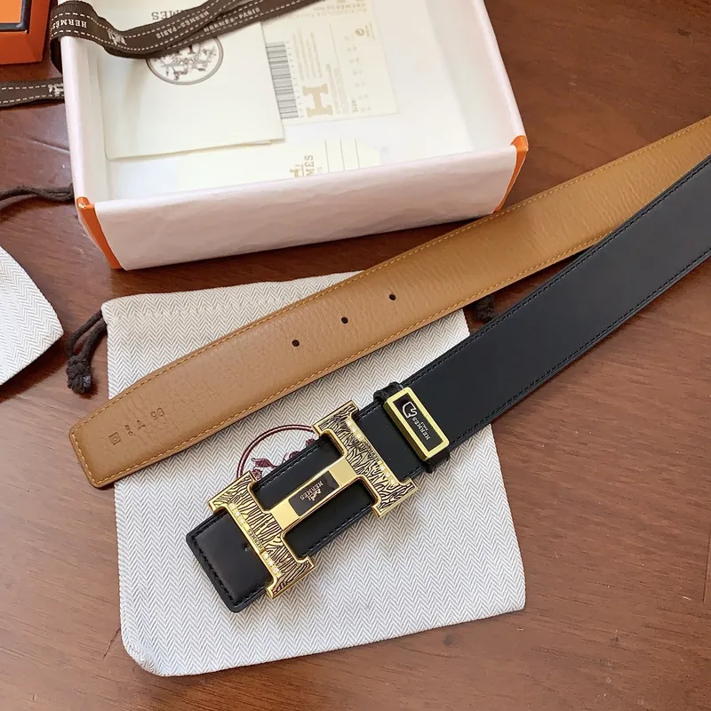 Hermes AAA+ Belts Luxury Design Fashion Original leather  Genuine packaging width:3.8cm #A53980
