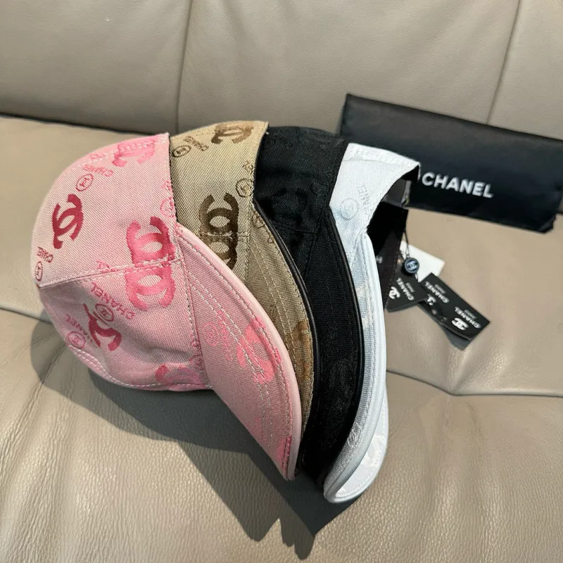 Chanel Printed and embroidered Caps&Hats #A62727 Chanel Printed and embroidered Caps&Hats #A62727