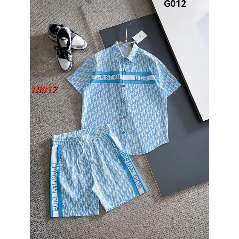 Dior tracksuits for Dior Short Tracksuits for men #A61306