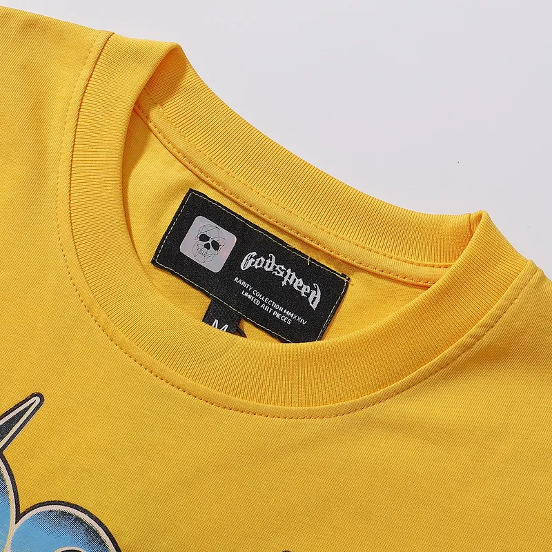Godspeed-T-Shirts Black/White/Yellow #A50758