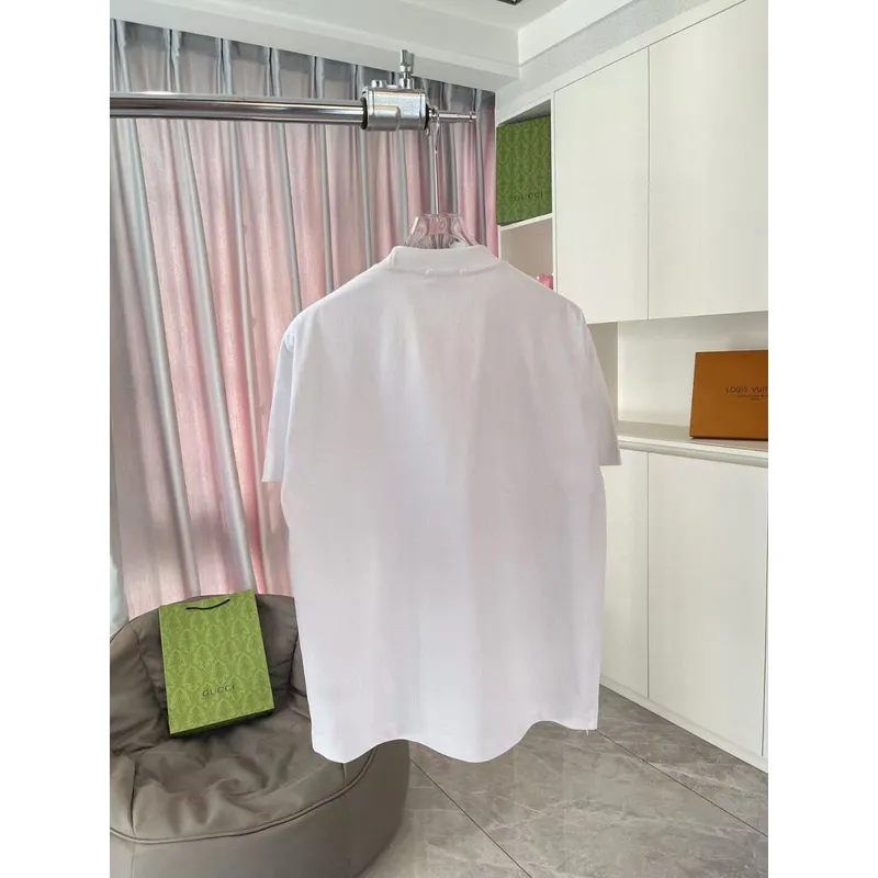 CELINE LOOSE T-SHIRT IN COTTON JERSEY Black/Pink/Grey #A53417