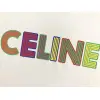 Celine T-Shirts for MEN Black/White #A46957