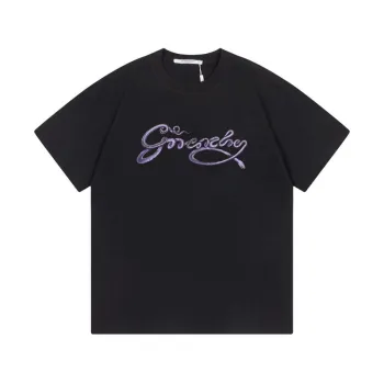 Givenchy T-shirts for MEN Black/White #A49802