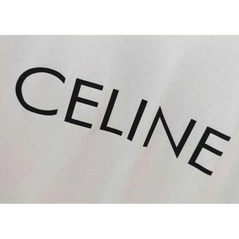 CELINE T Shirt Classic Logo Design Timeless Luxury Fashion Piece for Stylish Wardrobes #A54366 CELINE T Shirt Classic Logo Design Timeless Luxury Fashion Piece for Stylish Wardrobes #A54366