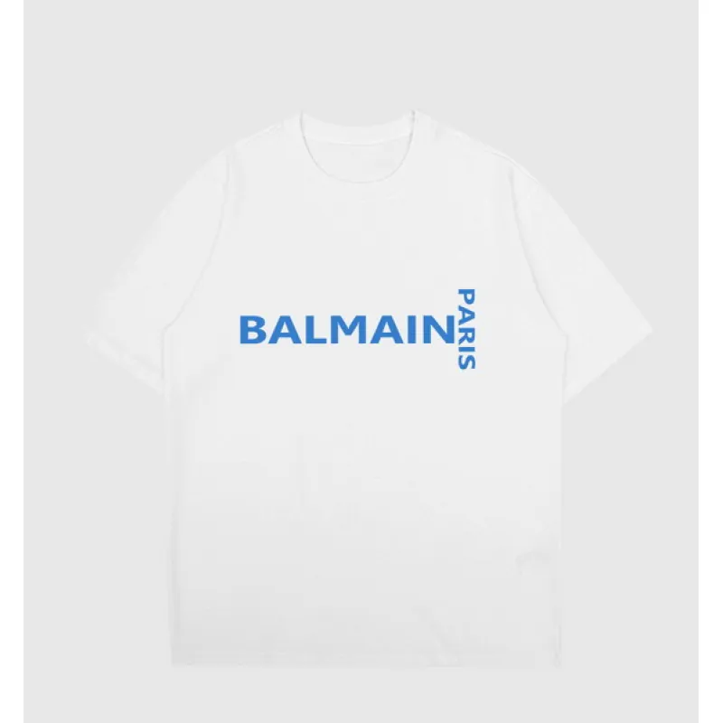 Balmain T-Shirts for men Black/White #A46955