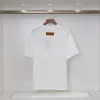 Louis Vuitton Black/White T - Shirt With Rhinestone Logo And Brand Detailing #A54244 Louis Vuitton Black/White T - Shirt With Rhinestone Logo And Brand Detailing #A54244